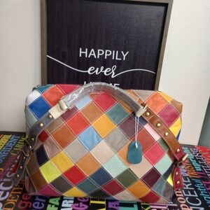 Amazing Multicolor Patchwork Shoulder Bag!.